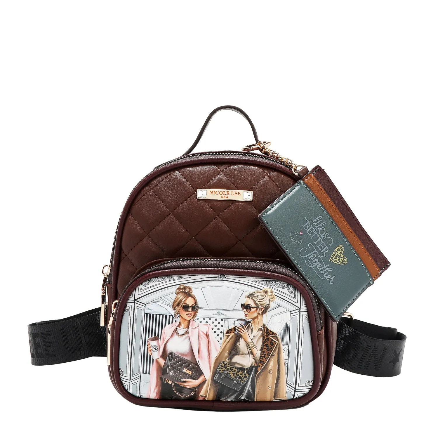 2 PIECE GIFT SET (Mini Backpack   Card Holder)