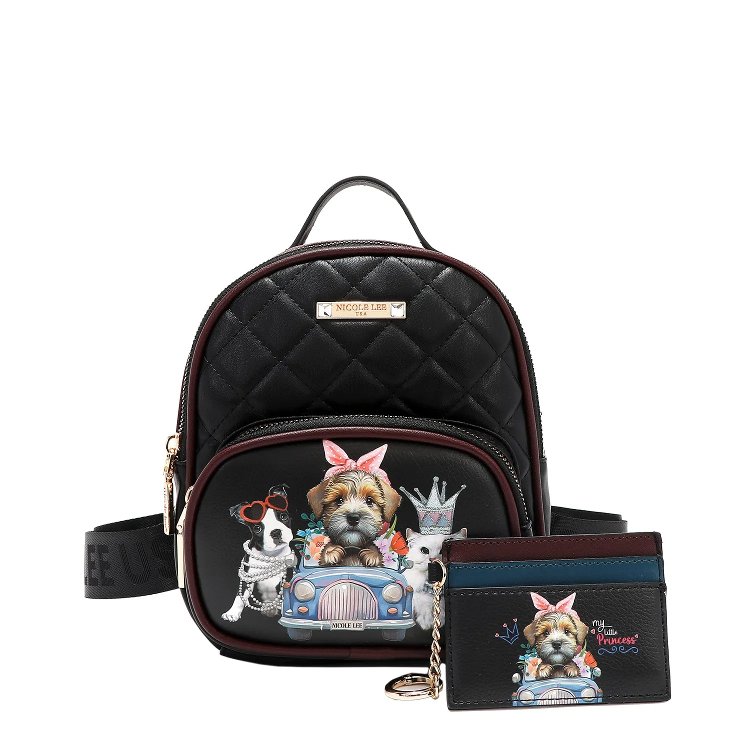 2 PIECE GIFT SET (Mini Backpack   Card Holder)