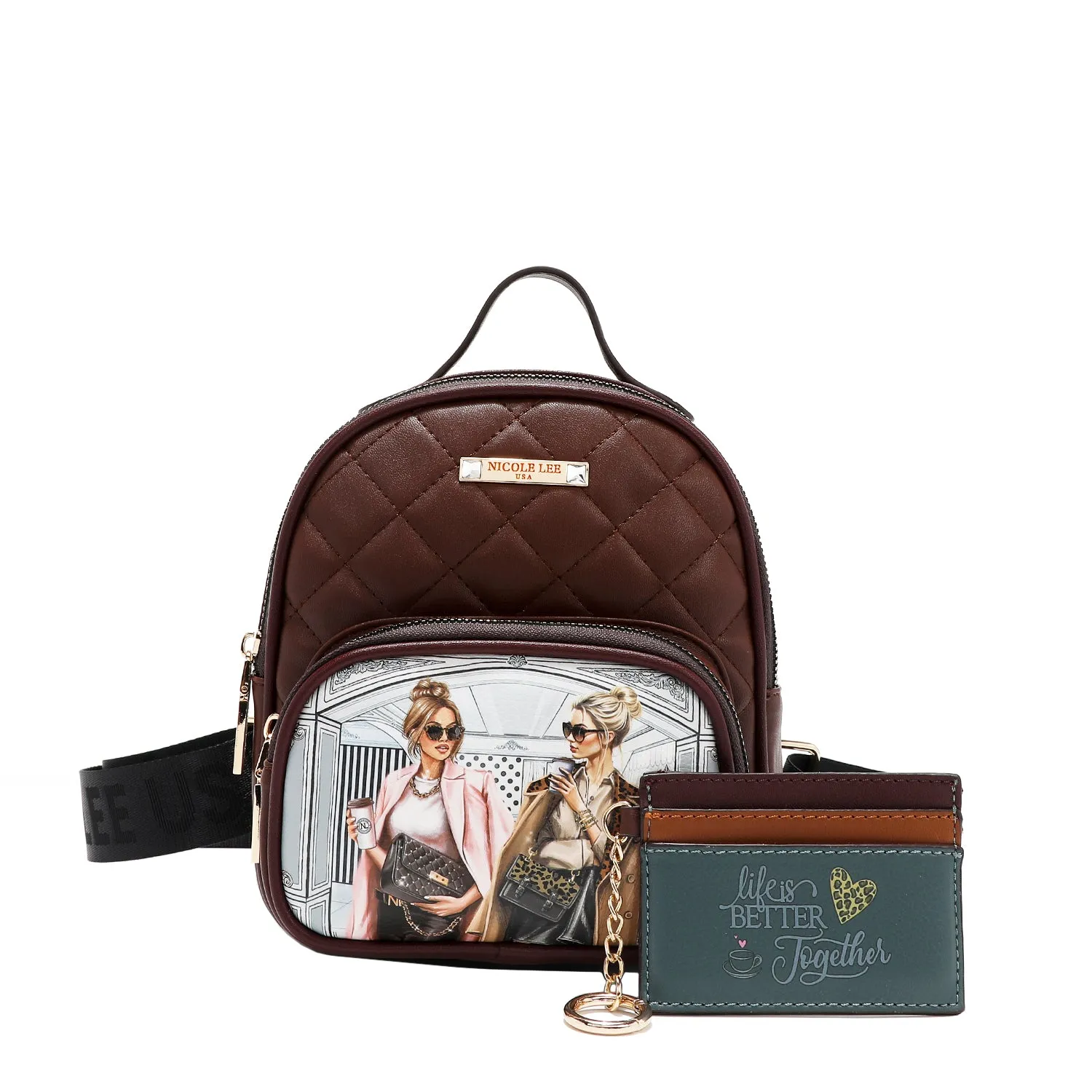 2 PIECE GIFT SET (Mini Backpack   Card Holder)
