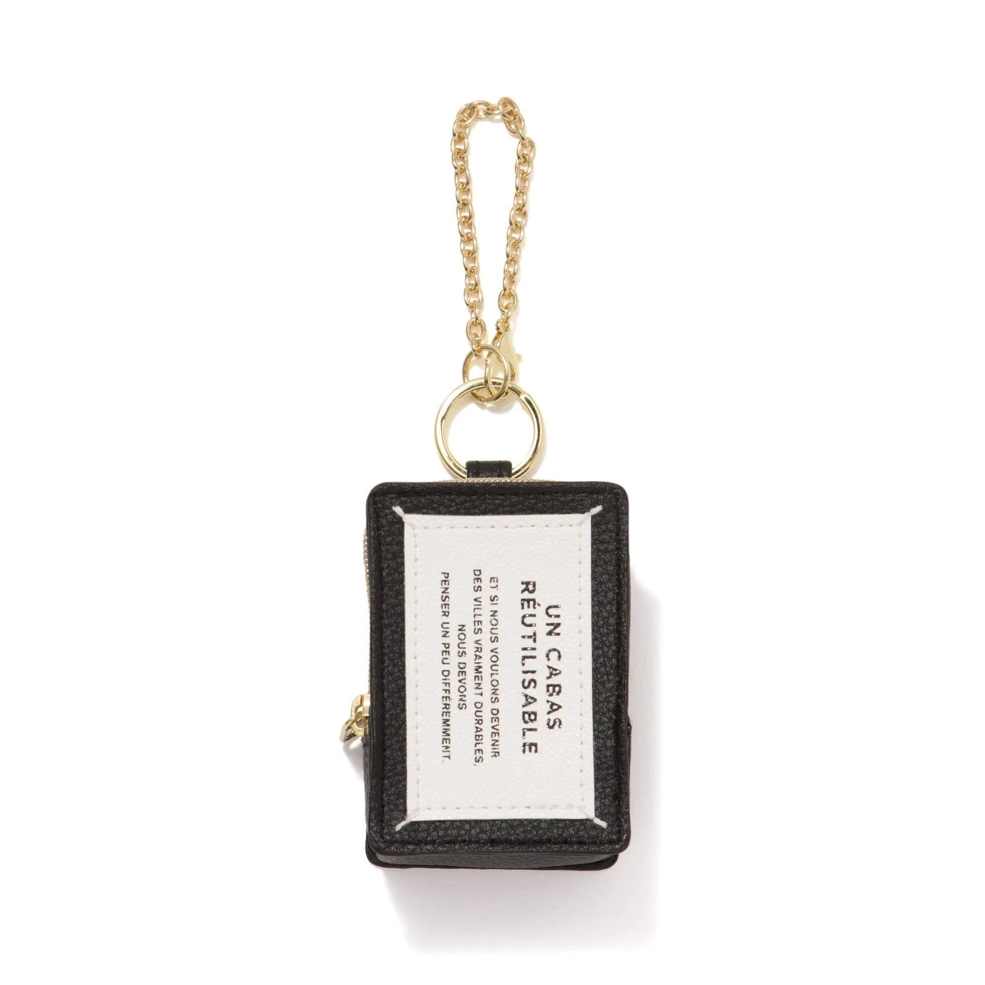 Bagcharm Ecobag Typo Black