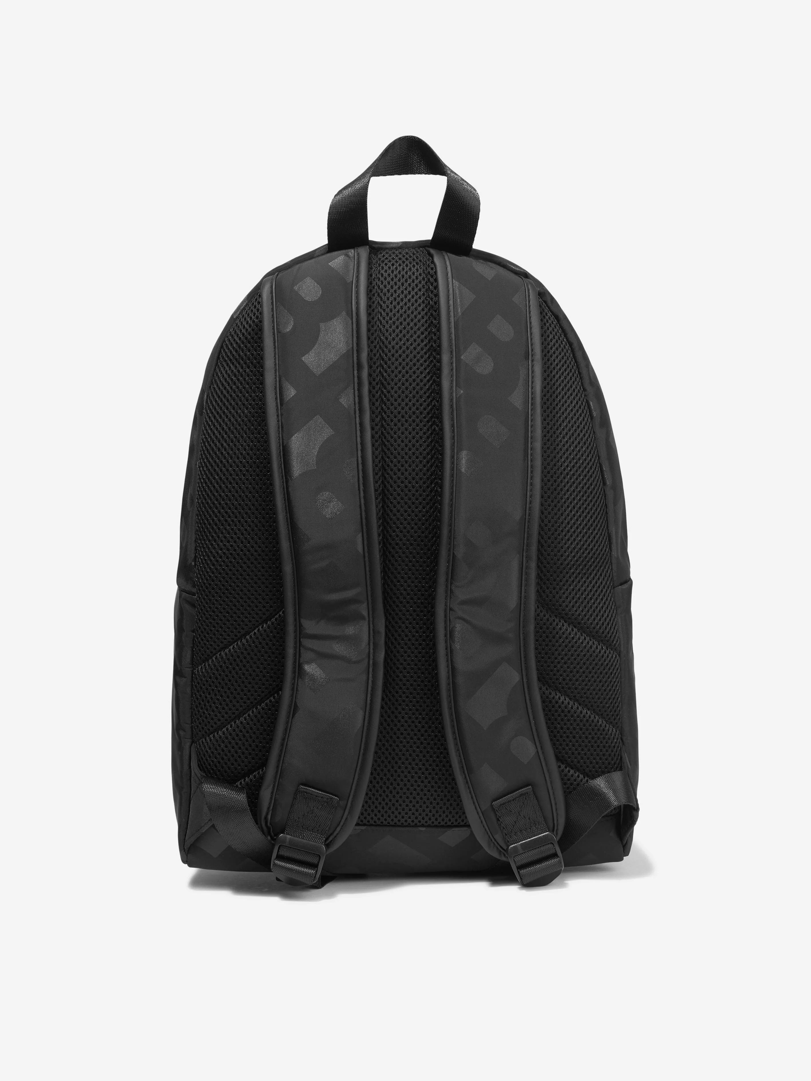 BOSS Boys Monogram Rucksack in Black