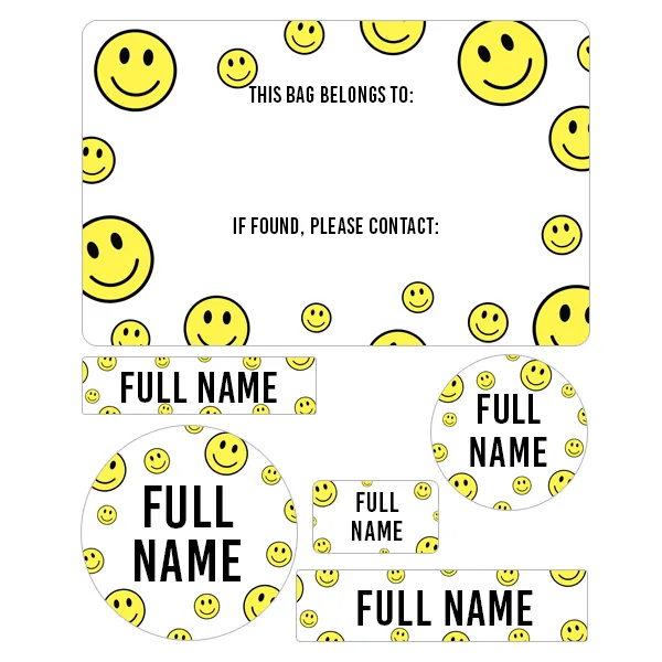 Camp Pack (154 Labels)