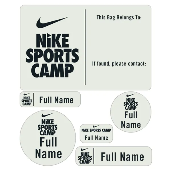 Camp Pack (154 Labels)