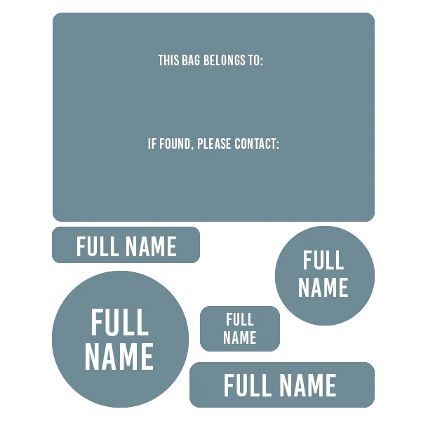 Camp Pack (154 Labels)