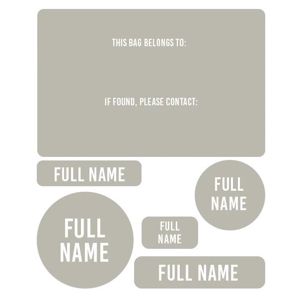 Camp Pack (154 Labels)