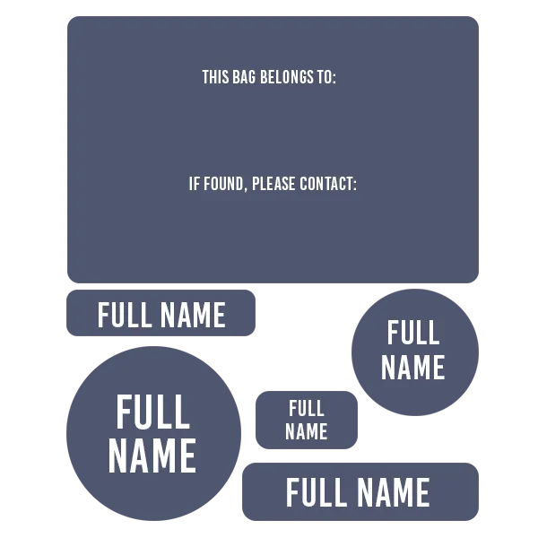 Camp Pack (154 Labels)