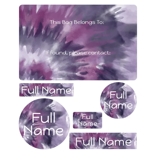 Camp Pack (154 Labels)