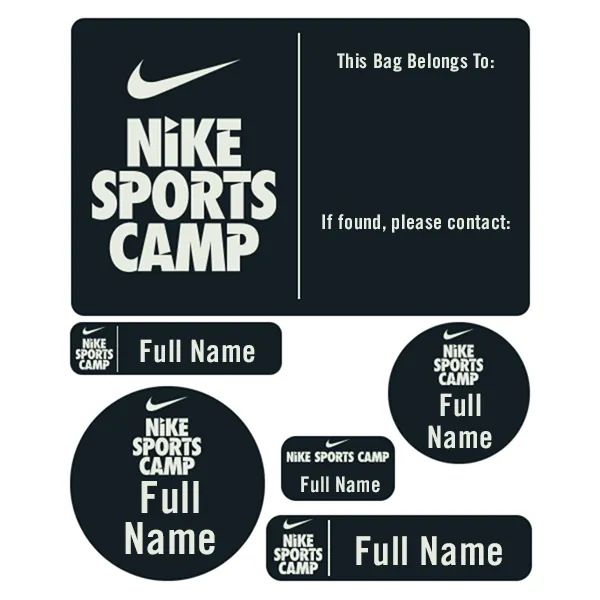Camp Pack (154 Labels)
