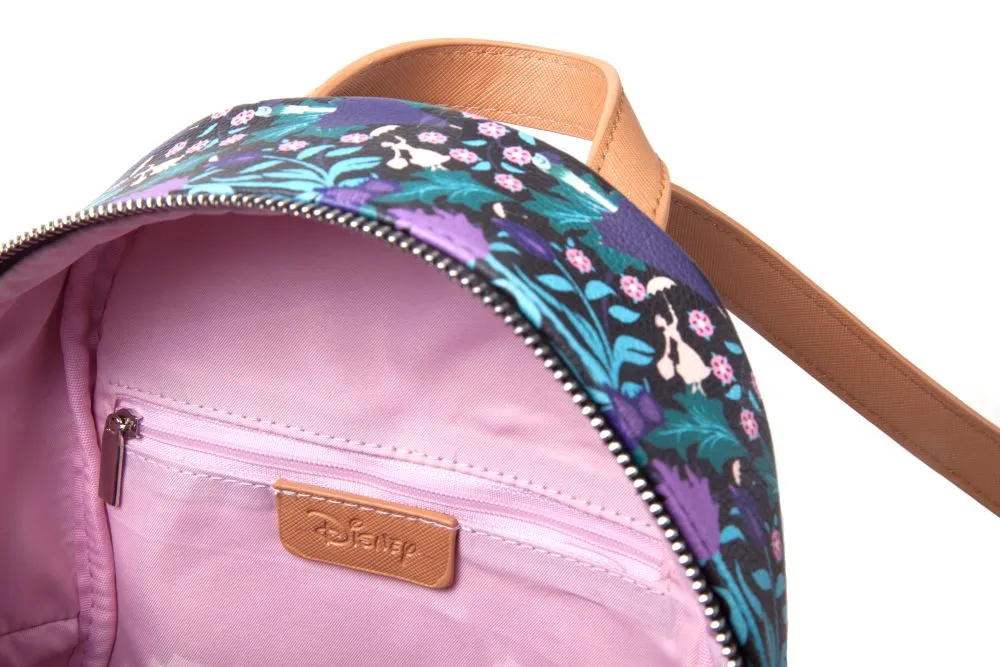 Disney Mary Poppins All Over Print Mini Backpack