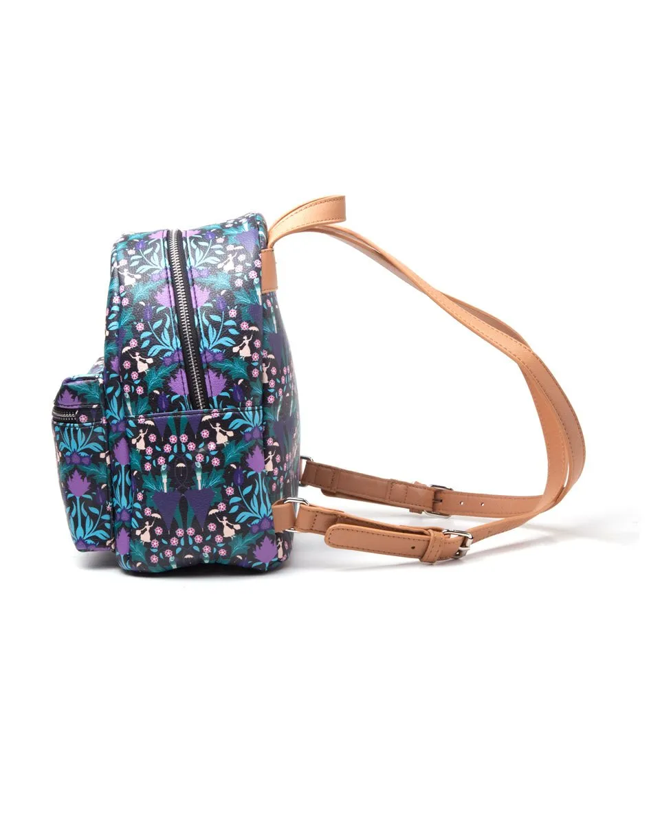 Disney Mary Poppins All Over Print Mini Backpack