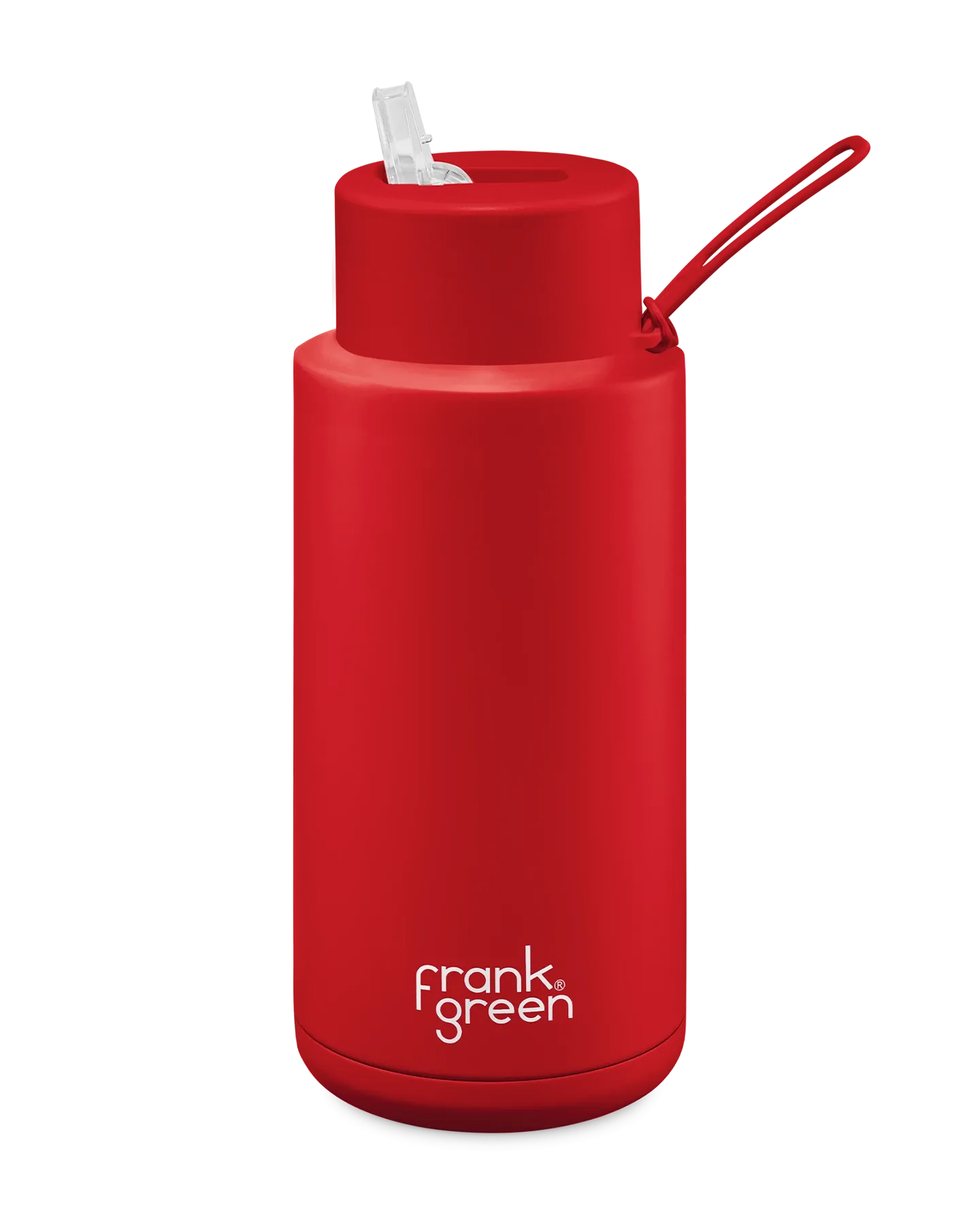 Frank Green Insulated Drink Bottle 1L - Atomic Red