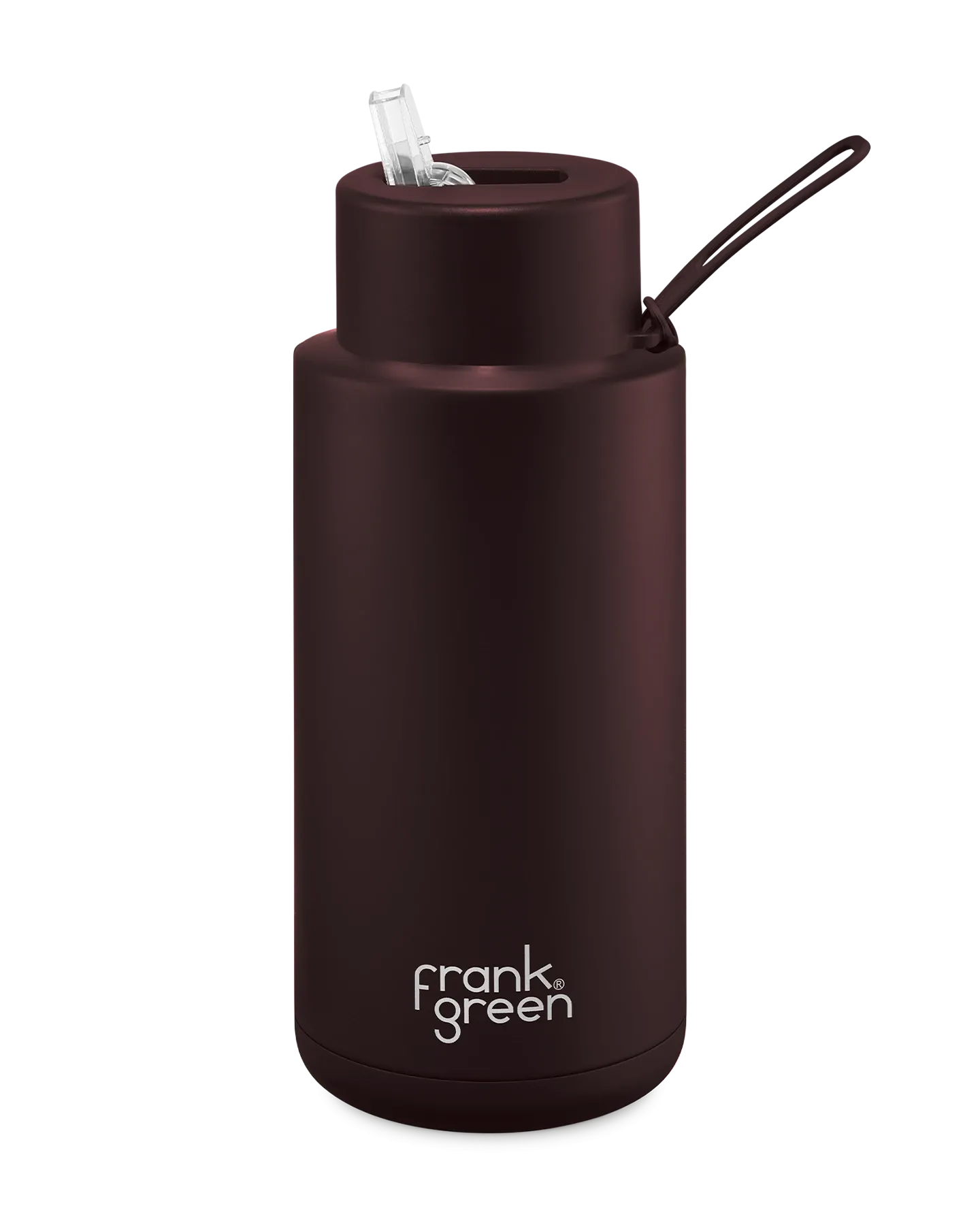 Frank Green Insulated Drink Bottle 1L - Chocolate