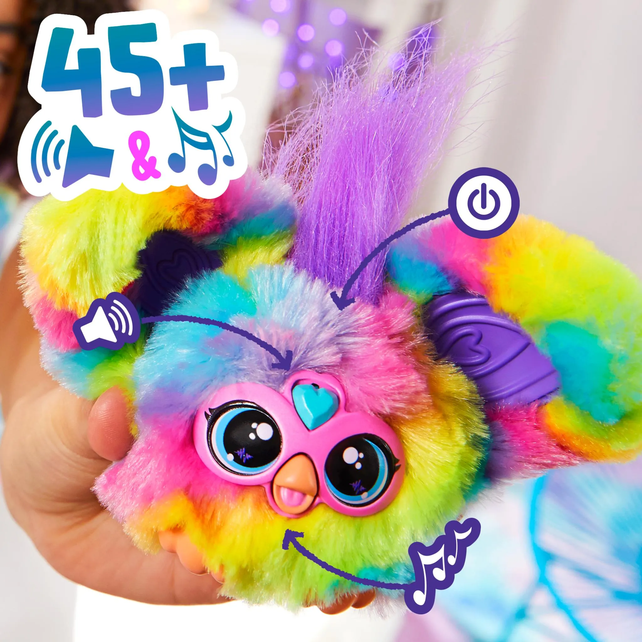 Furby Furblets Ray-Vee Electronica Mini Electronic Plush