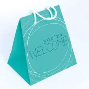 Gift Bag Welcome Large