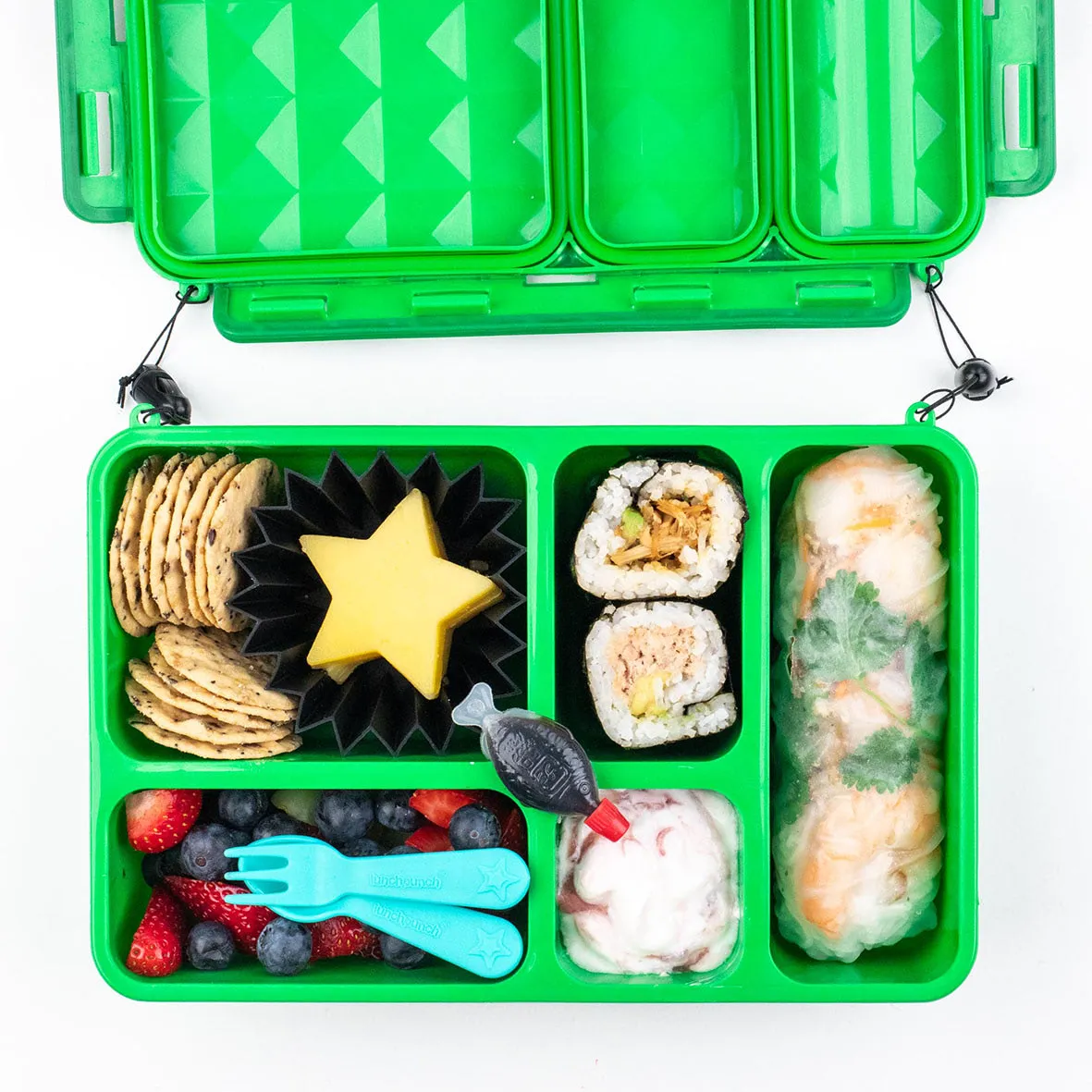 Go Green Lunch Box BLUE - Small