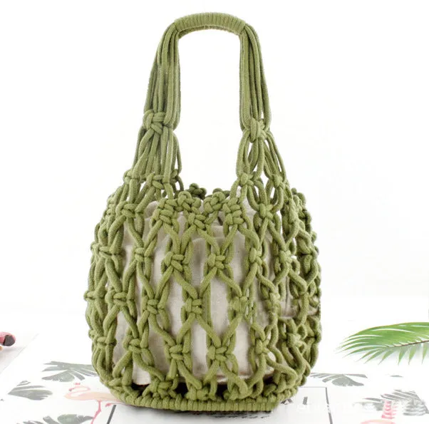 Hand-Held Cotton Women Bag