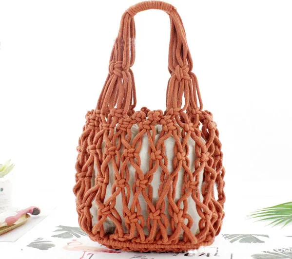 Hand-Held Cotton Women Bag
