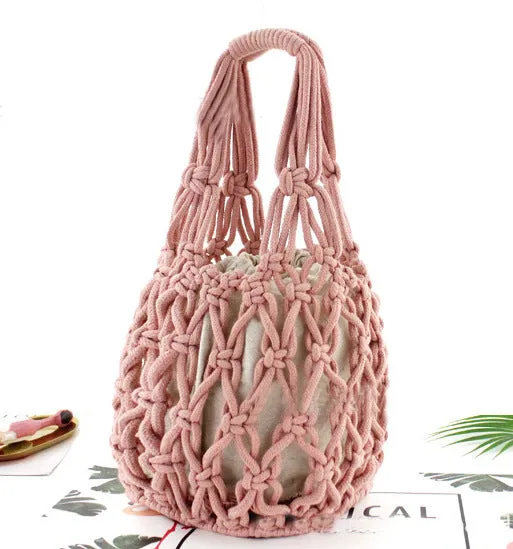 Hand-Held Cotton Women Bag
