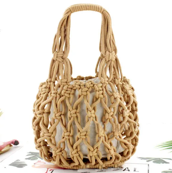Hand-Held Cotton Women Bag