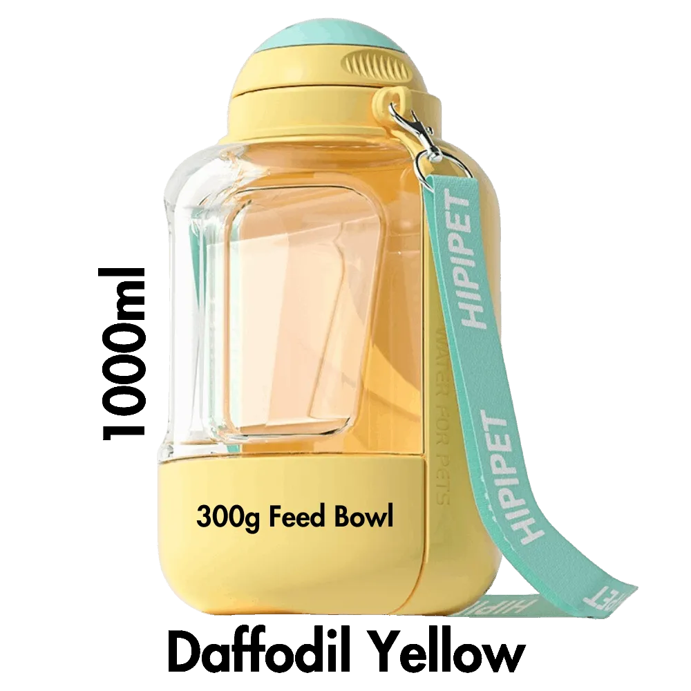 HIPIPET Large Capacity Deployable Water Bottle