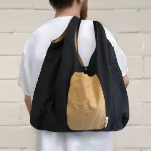 iLLASPARKZ Foldable Two Tone Big Tote Bag