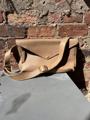 Kim White Seam Out Fanny Pack - Taupe