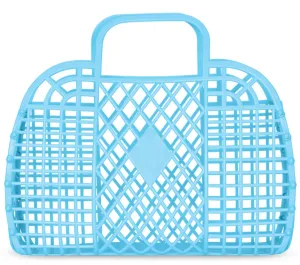 Large Blue Jelly Tote
