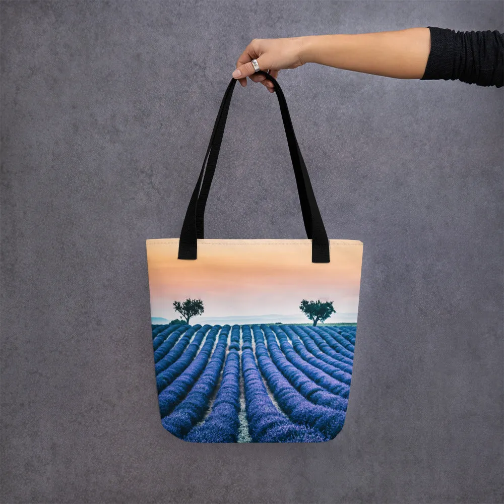 Lavender Fields Tote Bag
