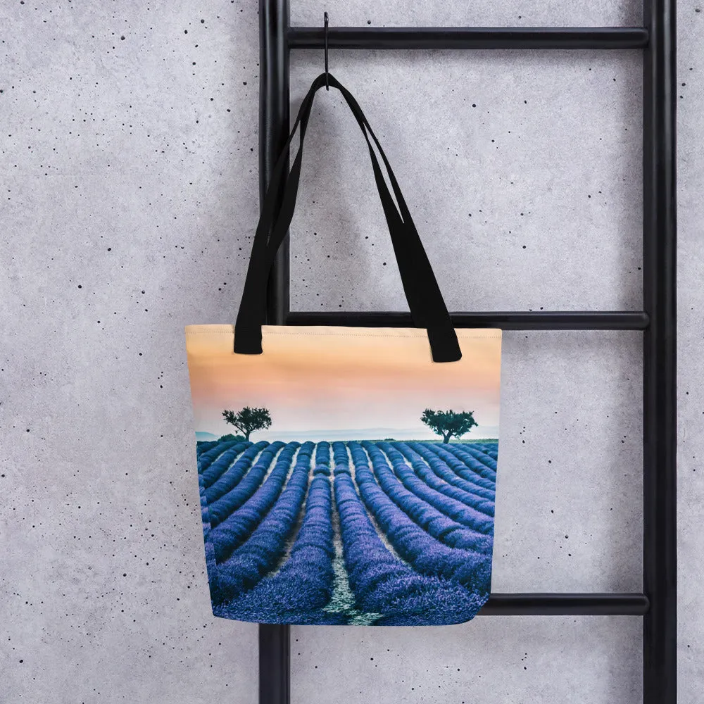 Lavender Fields Tote Bag