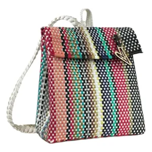 Maria Victoria | Flare BK | Upcycled, Handwoven, Backpack