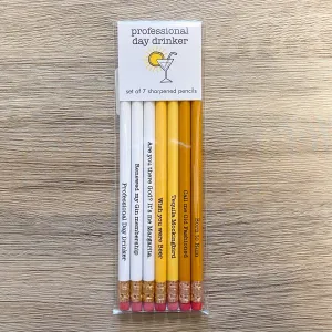 Pencil Set - Professional Day Drinker
