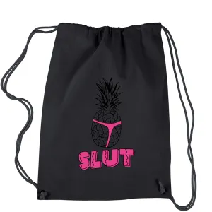 Pineapple Slut Brooklyn Nine Drawstring Backpack