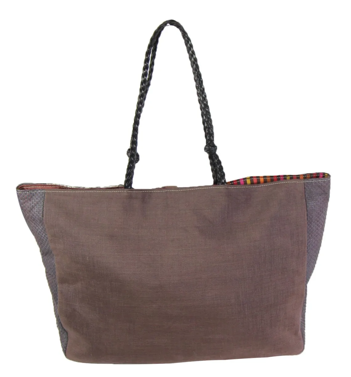 Python color block Weekender / Tote
