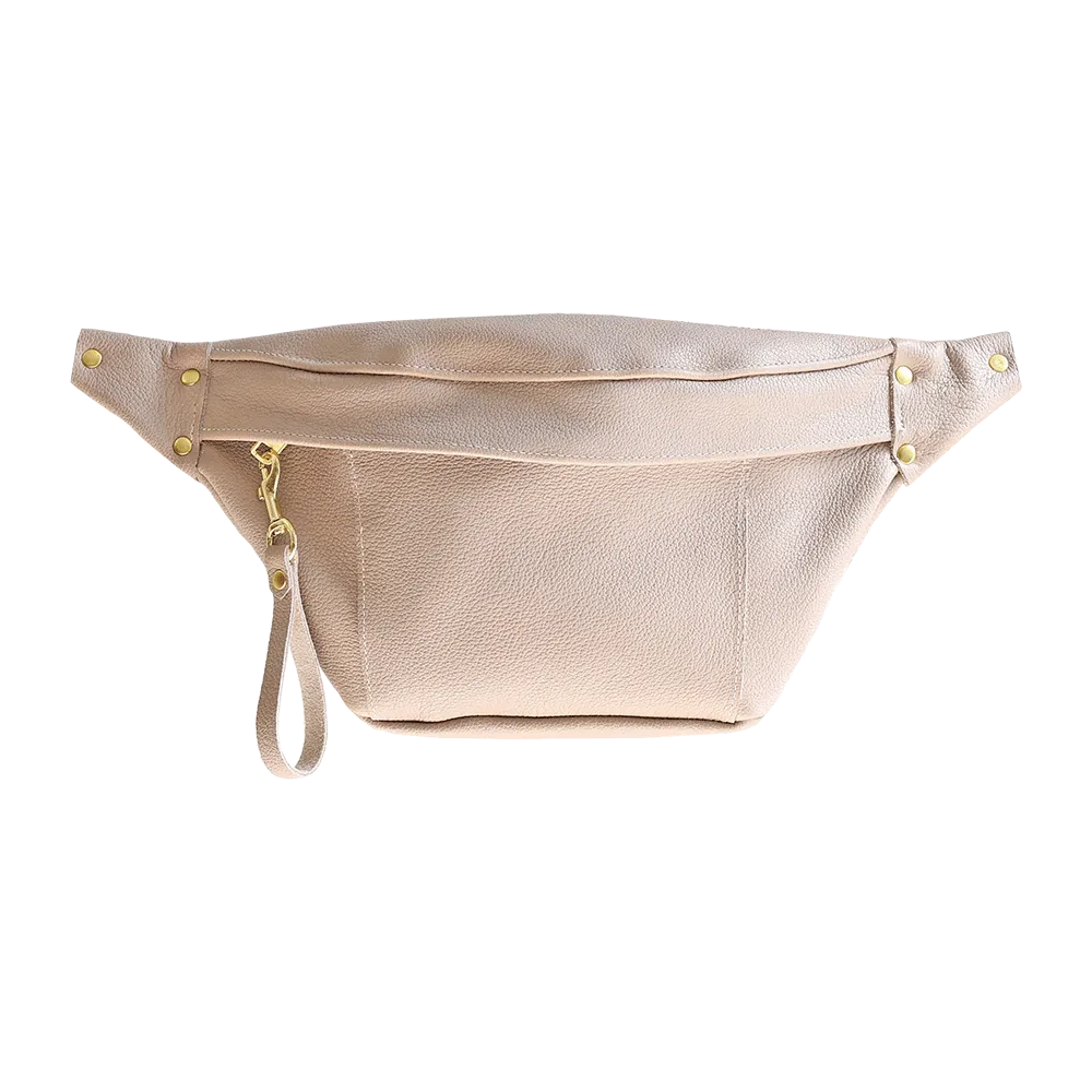 Stevie Belt Bag in Beige