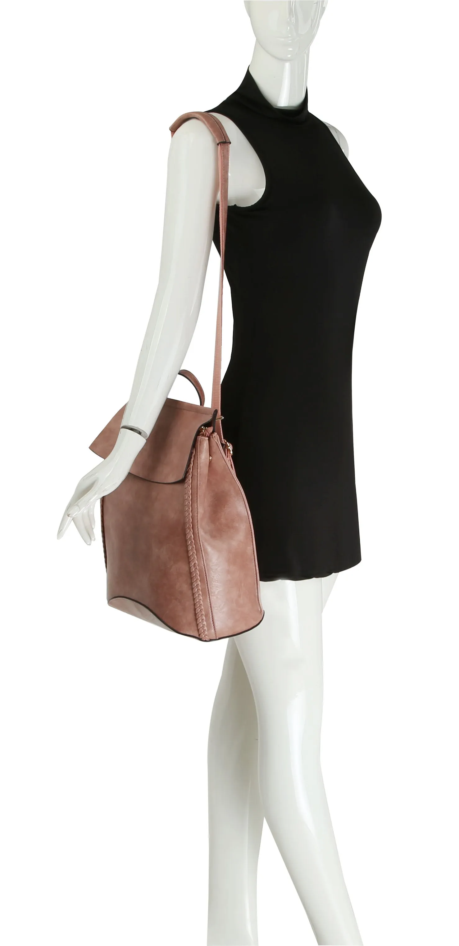 Women Convertible Backpack Laptop Bag